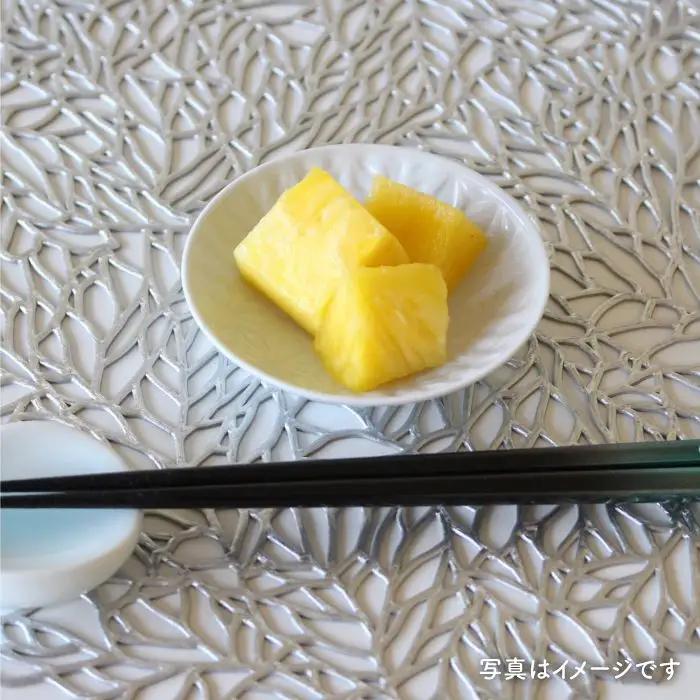 【波佐見焼】麻の葉シリーズ 9cm プレート Sホワイト 5枚セット 小皿  食器 皿 【陶芸ゆたか】 [VA47]  波佐見焼