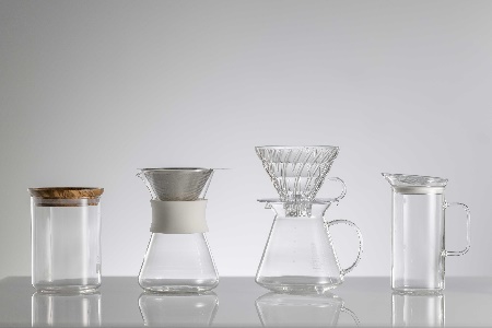 HARIO V60 ガラスのコーヒードリッパーセット「V60 Glass Brewing Kit」［S-VGBK-02-T］｜ハリオ 耐熱 ガラス 器 キッチン 日用品 キッチン用品 日本製 おしゃれ