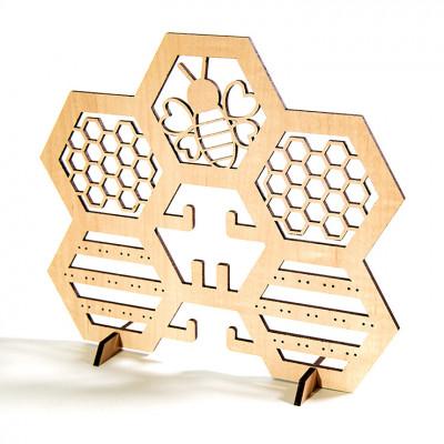 ふるさと納税 大木町 【国産/雑貨】アクセサリースタンド001 約24cm幅《メープル色》(大木町) CK107