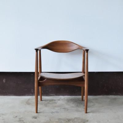 ふるさと納税 小野市 アームチェア  ウォールナット プライウッド/ウォールナット材 |  | 01