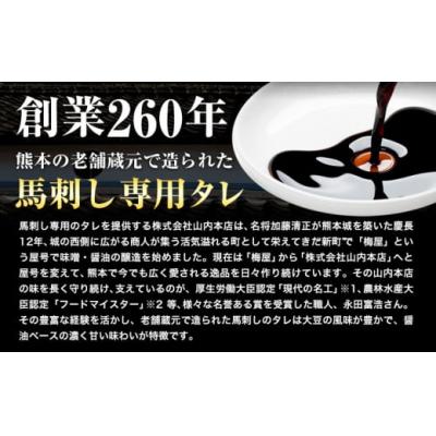 ふるさと納税 氷川町 馬刺し 国産 馬刺し 赤身 馬刺し 500g 【純国産熊本肥育】 生食用 冷凍 |  | 02