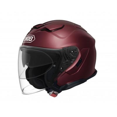 ふるさと納税 稲敷市 SHOEIヘルメット「J-Cruise 3 ガーネットメタリック」XXL フィッティングチケット付