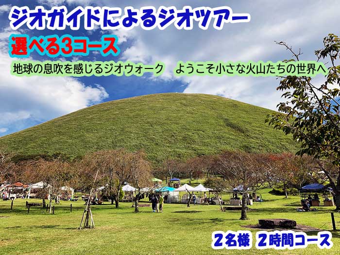 【ふるさと納税】ジオガイドによるジオツアー 選べる3コース 2名様 2時間コース