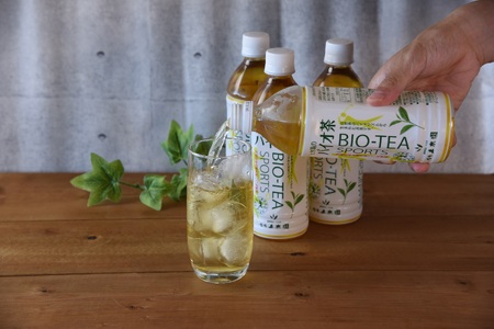 ＜バイオ茶スポーツ ペットボトル 24本＞本数 有機緑茶 お茶 茶葉 tea 緑茶 製茶 お手軽 スポドリ スポーツ飲料 スポーツドリンク 飲料類 水分補給 国産 宮崎県産 九州産 スポーツ アウトド