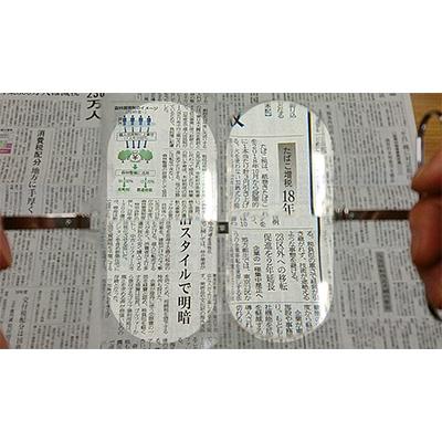 ふるさと納税 鯖江市 今までにない天使の掛け心地!眉骨で支える拡大鏡「さばえルーペ」(ピンクゴールド、倍率2.0倍) |  | 03