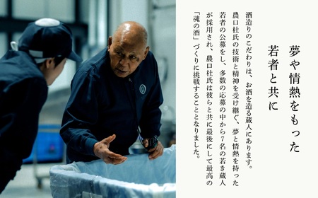 農口尚彦研究所 純米酒 無濾過生原酒 2024 Vintage 720ml 日本酒 純米