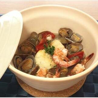 有田焼 熱々のまま食卓へ「Only碗」（アイボリー） A20-86_イメージ3