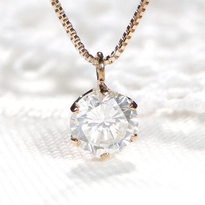 ふるさと納税 甲府市 K18YG　ダイヤ0.5ct　ペンダント　327144 |  | 01