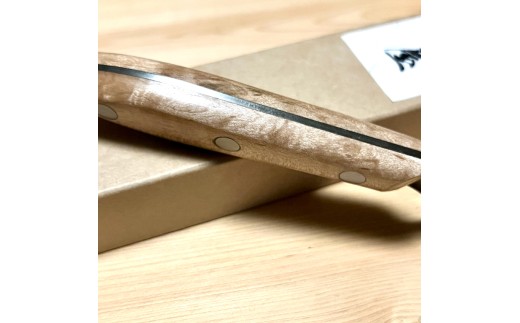 関寺田屋 ペティナイフ 110mm ＶＧ10全鋼 天然木柄 かえで柄ガラスコーティング塗装／武生鋼 包丁 調理器具 キッチンツール 日用品 岐阜県関市 キッチン用品
