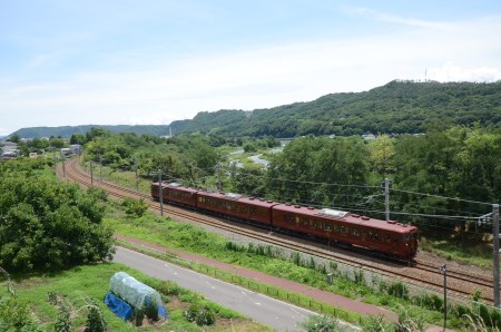 観光列車「ろくもん」ペア乗車券＋御菓子処花岡「くるきゃら」