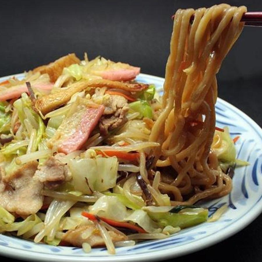 
老舗博多皿うどん店よりお届け　福新楼の冷凍博多皿うどん
