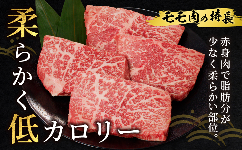 宮崎牛モモステーキ(計400g) 肉 牛 牛肉 国産_T009-0182