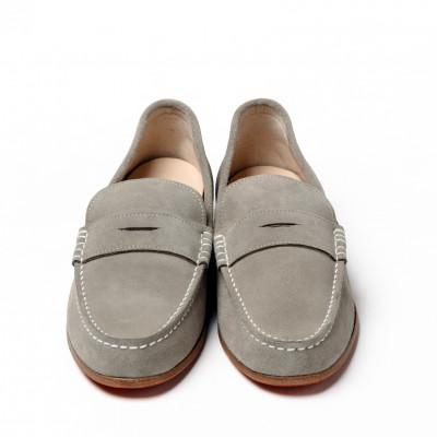 ふるさと納税 大和郡山市 紳士靴　ドライビングシューズ　Coshaer2310　GRAY D 27.0cm |  | 01