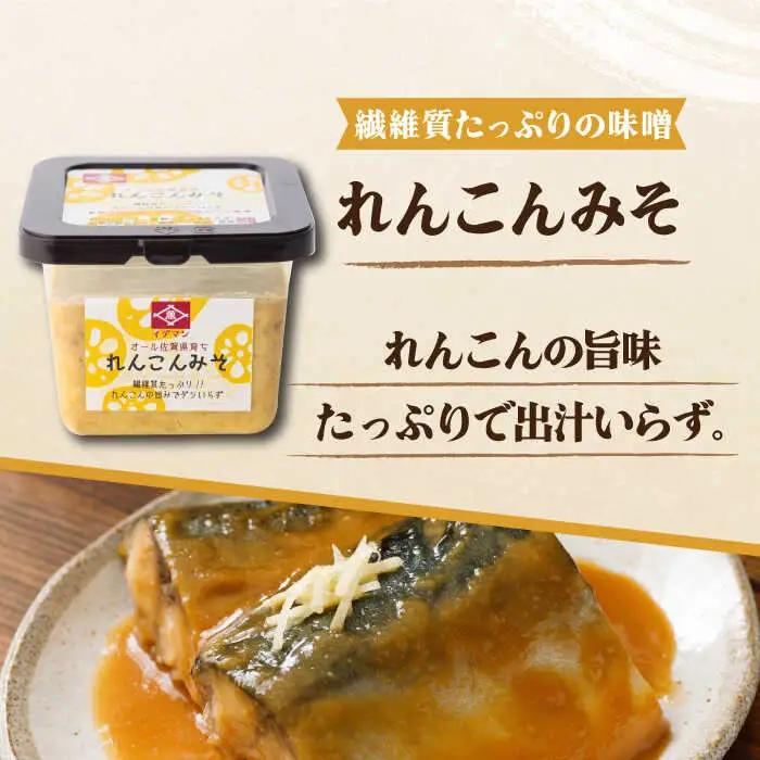 イデマン みそ・調味料4種セット 吉野ヶ里町/イデマン味噌醤油醸造元 たまごかけご飯 TKG しょうゆ 醤油 れんこん [FAF021]