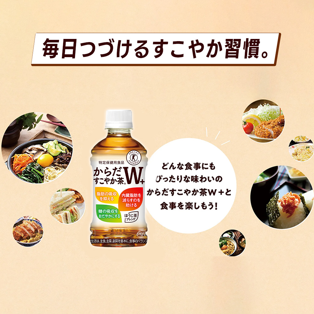 【6か月連続お届け】からだすこやか茶W　350ml PET×24本　【04301-0693】_イメージ3