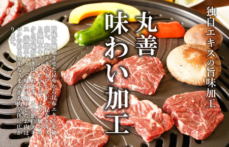 【丸善味わい加工】牛肉 ハラミ 1kg（250g×4）