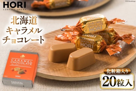【ふるなびWEEK対象】チョコレート 北海道キャラメルチョコレート 20粒入 1箱 [砂川ハイウェイオアシス観光 北海道 砂川市 12260827] FN-Limited-PR レビューキャンペーン