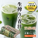 【ふるさと納税】北海道南幌産青汁 なんと！おいしい若葉のしずく 2箱入り NP1-225
