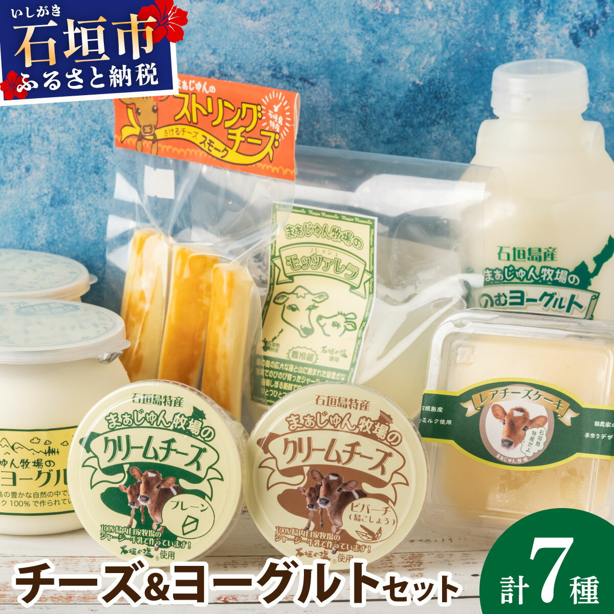 【ふるさと納税】『 まぁじゅんのジャージー牧場 乳製品詰め合わせ 』 【計7種】 保存料不使用 添加物不使用 新鮮 ジャージー牛 チーズ ヨーグルト レアチーズケーキ 産地直送 手作り 送料無料 F-02
