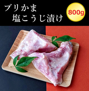 ブリかま塩こうじ漬け（真空パック冷凍・800g）