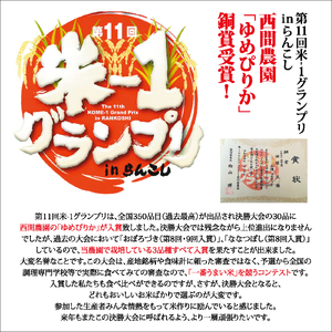 【先行予約】【西間農園】特別栽培米 みがき玄米 ゆめぴりか 10kg【1月から2月上旬発送】JGAP認証農場 米 お米 北海道米 特Aランク 国産 コメ 北海道 比布町 1005-052