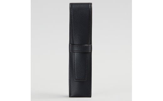 ペンホルダー(1本差し ペン軸経15mm未満) ネイビー【1189-1-ECF】｜革製品 レザー 国産 [1100]