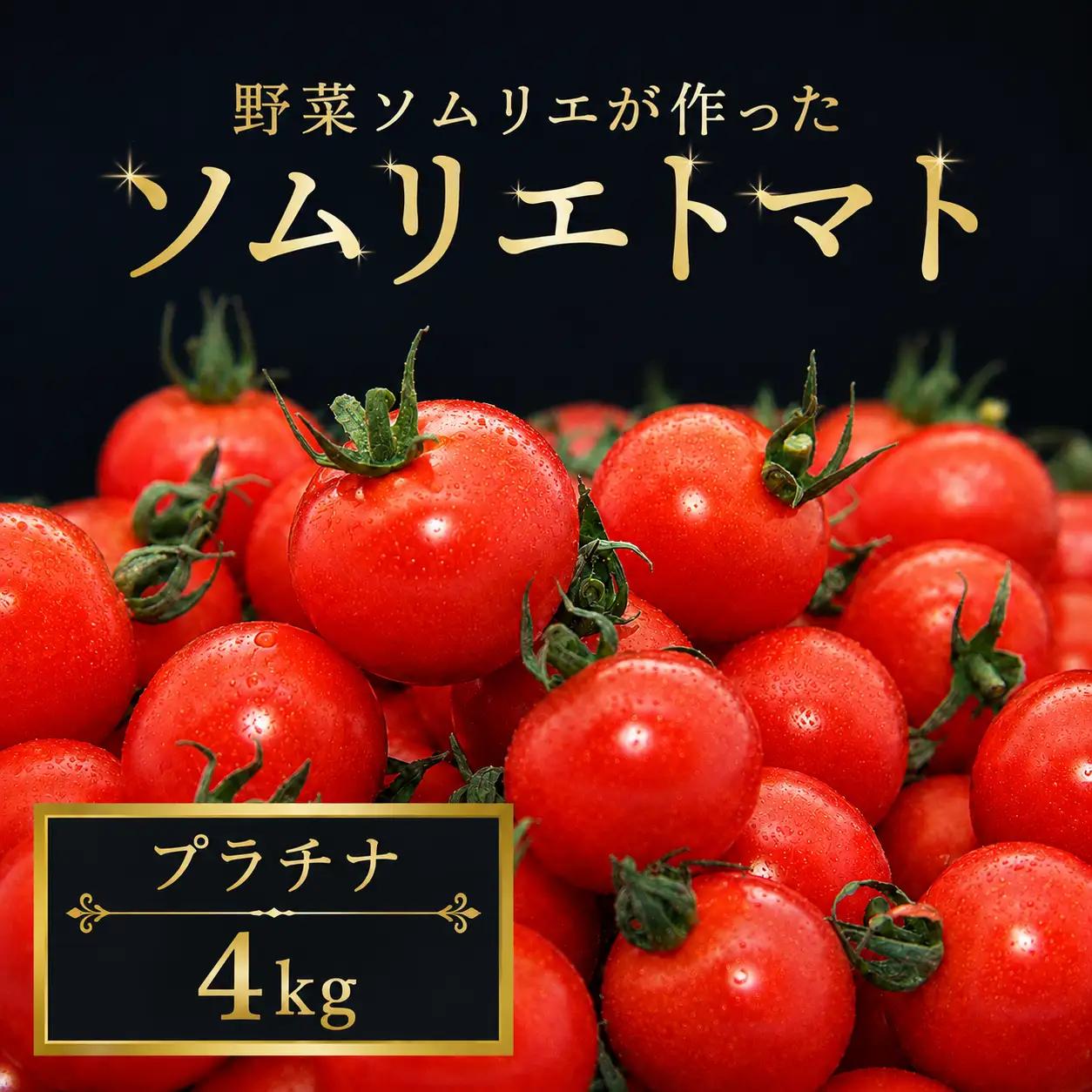 ミニトマト（プラチナ）4kg｜レッドアップ