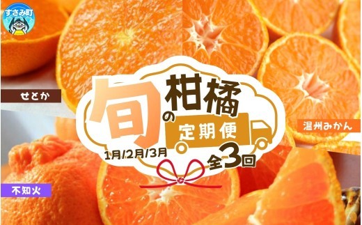 
                  【3回定期便】【1・2・3月】紀州和歌山産旬の柑橘定期便(みかん・不知火・せとか) / みかん オレンジ 定期便 フルーツ定期便 果物定期便 柑橘 不知火 せとか みかん 有田ミカン 有田みかん【tkb382】
                