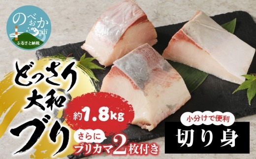 どっさり大和ブリ 切り身　N072-YC118