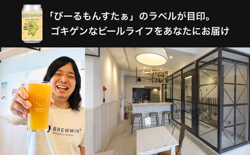 クラフトビール 「あっ！イヤサマーAle」6本セット 【BREWMIN'のPale Ale】 富山県  氷見市 地ビール ビール ６ 缶 詰め合わせ Pale Ale