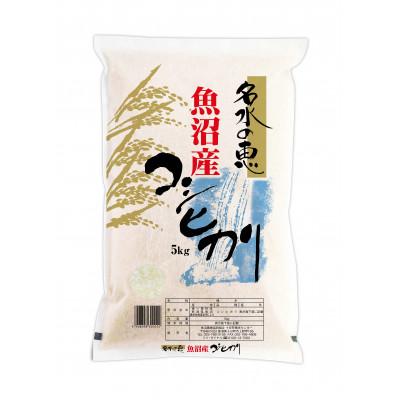 ふるさと納税 津南町 【令和7年産新米】魚沼津南産コシヒカリ「名水の恵」5kg