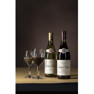 ふるさと納税 富良野市 【包装・手提げ袋・のし付】ふらのワインシャトー(赤・白) 2本セット |  | 01