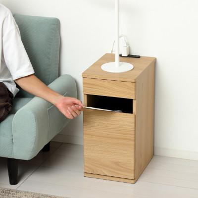 ふるさと納税 海南市 コンセント付ダストボックス　ナチュラル