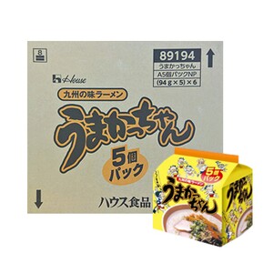 ラーメン うまかっちゃん 合計30食 とんこつラーメン 九州 福岡 ソウルフード 麺 とんこつ 豚骨 非常食 常備食 晩酌