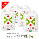 【ふるさと納税】【令和6年産新米】【オーガニック米】遠藤さんの「つや姫」8kg(2kg×4袋)_A133(R6)