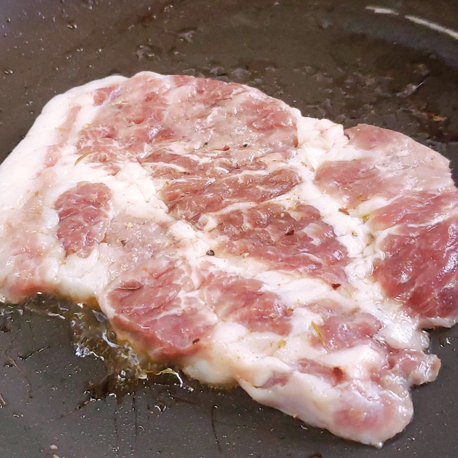 ＜松阪豚専門店　まつぶた＞松阪豚　ステーキ用（肩ロース・ランプ）各２枚