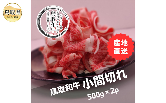 
                  鳥取和牛小間切れ　冷凍500g×2_T2600312 ふるさと納税 鳥取 牛肉 お肉 和牛 贅沢 おかず
                