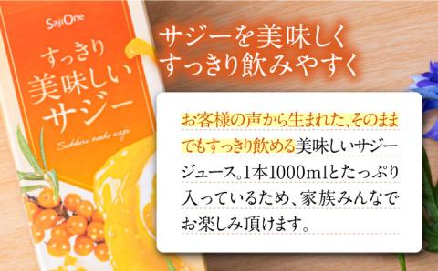 【全3回定期便】 美味しいサジーが毎月届く！すっきり美味しいサジー（2本）定期便3回《豊前市》【ハウスボトラーズ】 [VAX036]