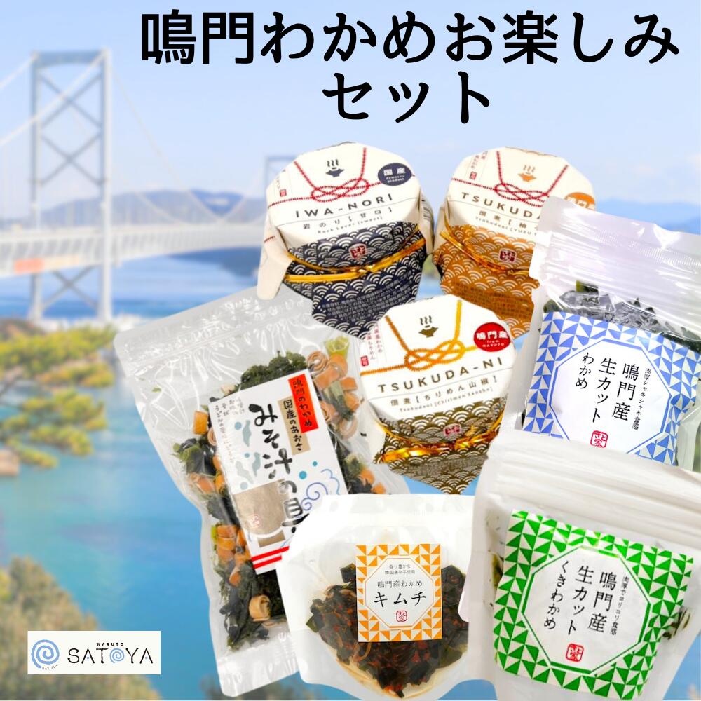 【ふるさと納税】 鳴門わかめお楽しみセット | 徳島 鳴門 お土産 お楽しみ袋 福袋 詰め合わせ セット わかめ 佃煮