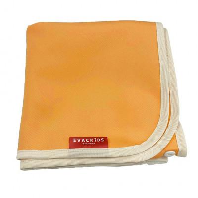 ふるさと納税 小美玉市 EVACKiDS　避難用防炎・防寒おくるみ　オレンジ