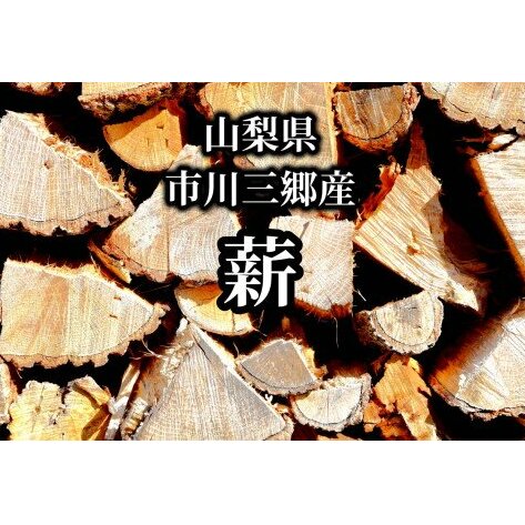 【ふるさと納税】【山梨県市川三郷町産】キャンプ・アウトレットに広葉樹乾燥薪10kg [5839-1574]　【・・雑貨・日用品】