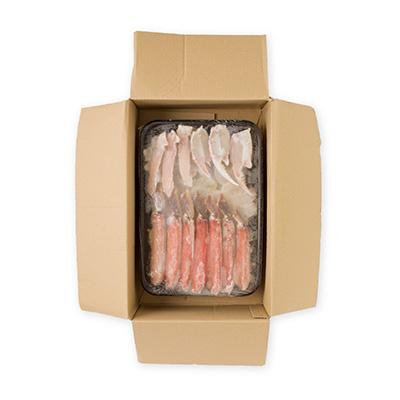 ふるさと納税 根室市 ＜12/10まで年内配送＞生食可!カット済み生ずわいがに約1.2kg B-11099 |  | 03