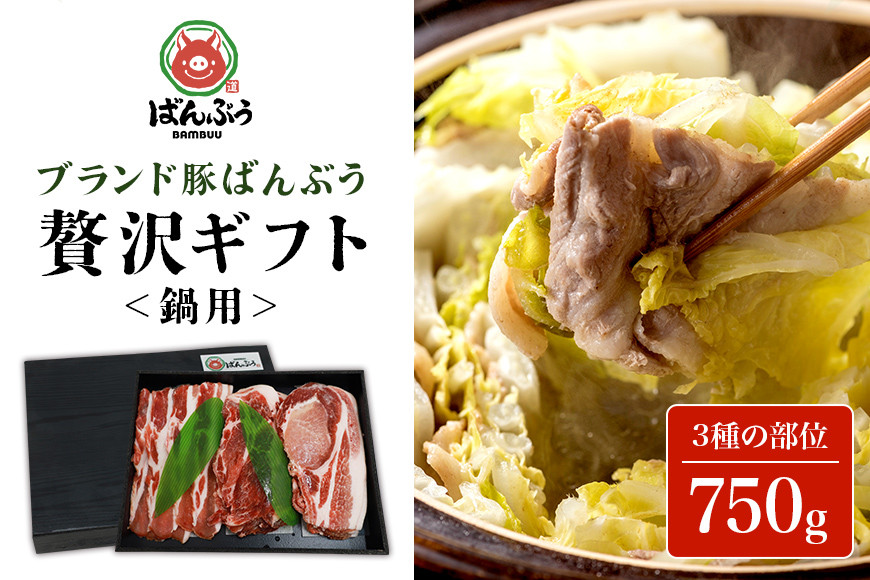 
ブランド豚「ばんぶぅ」化粧箱入りギフト 鍋用 750g 冷凍便 750グラム 豚肉 豚ロース 豚肩ロース 豚バラ肉 豚ばら肉 スライス うす切り 薄切り お鍋 ぶた肉 ブタ肉 国産 茨城県産 プレゼント 贈り物 贈答品 お祝い 42-BC
