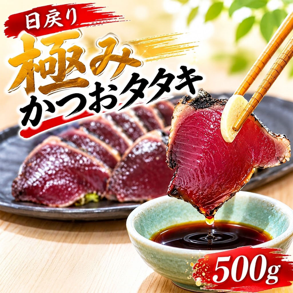 日戻り 5％ 極み カツオ たたき 250g×2節 YZ0010