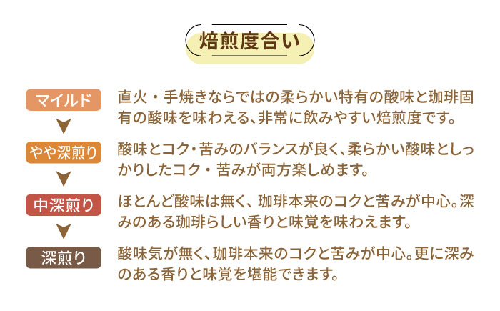 【全6回定期便】直火焙煎だから出せる香り！スペシャルティコーヒーセット 各200g 珈琲 コーヒー ブレンド コーヒー豆 江田島市/Coffee Roast Sereno[XBE036]