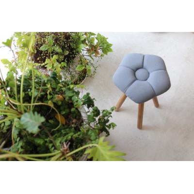 ふるさと納税 大川市 monaca stool:kikyo【グレー/オーク/高さ30cm】 |  | 01