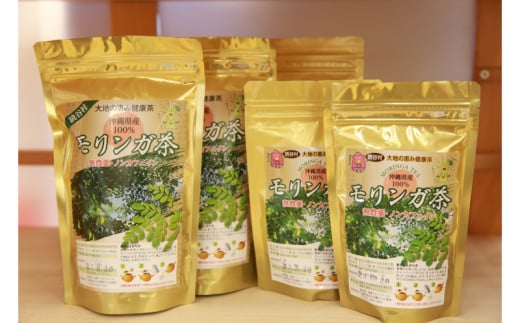 【沖縄ウスリファーム】モリンガ茶ティーパック（大）60g×3個、（小）30g×2個のセット