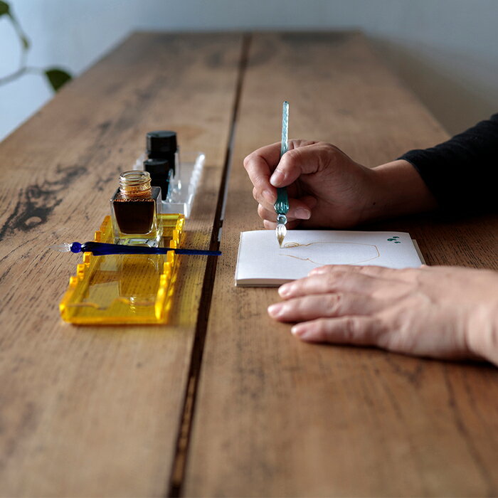 【ふるさと納税】A6-17BB【イエロー×トウメイマット】筆箱-Hikka-