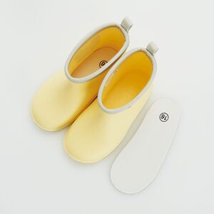 ワッペン付レインブーツ　ごぱん　16cm　5-107