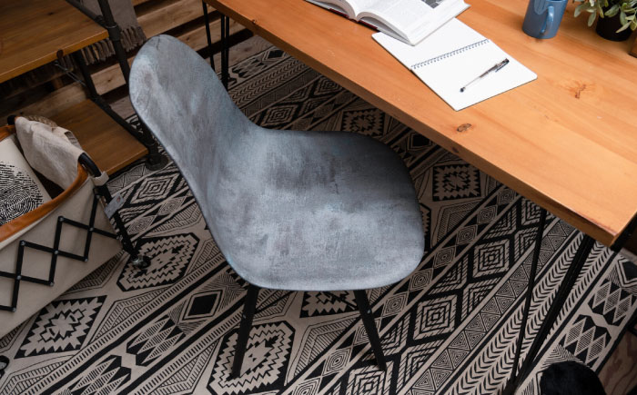 デザインチェア モルタル風 シュタイン 1脚 / 椅子 イームズチェア ダイニング / 恵那市 / 東谷株式会社 明智流通センター [AUAD056]